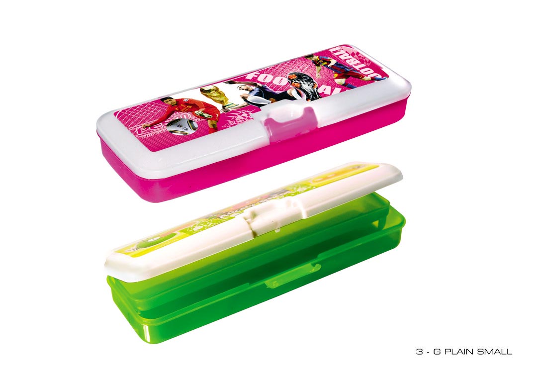 3G Plain Small Pencil Box - Jayesh Plastics